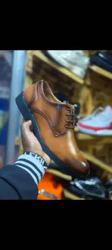 Laced official leather